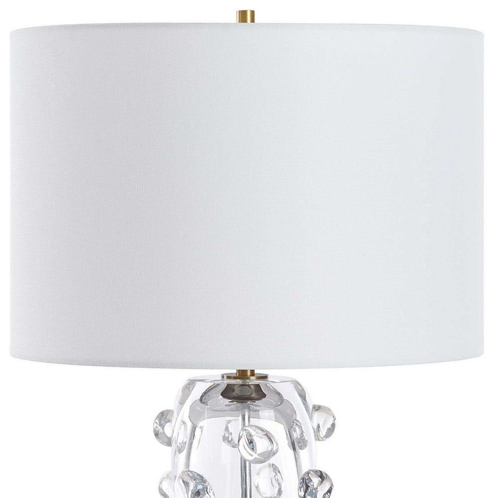 Uttermost Aura Clear Glass Table Lamp UT-30423