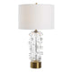 Uttermost Aura Clear Glass Table Lamp UT-30423