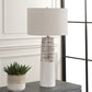 Uttermost Haven White Glaze Table Lamp UT-30426