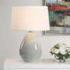 Uttermost Moray Gray Glaze Table Lamp UT-30432