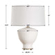 Uttermost Maisie White Table Lamp UT-30446-1