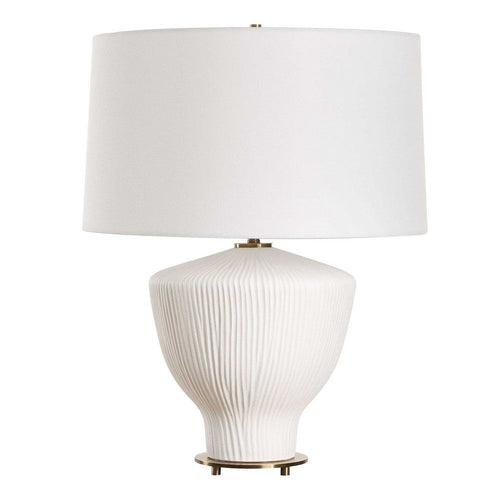 Uttermost Maisie White Table Lamp