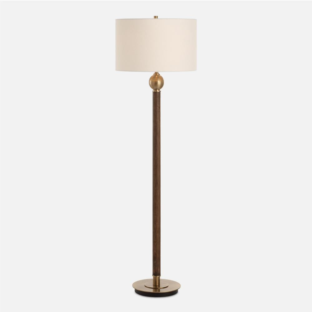 Uttermost Keros Dark Oak Floor Lamp UT-30448
