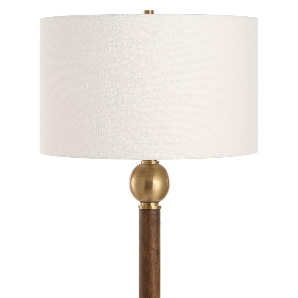 Uttermost Keros Dark Oak Floor Lamp UT-30448