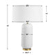 Uttermost Iona White Glaze Table Lamp UT-30450