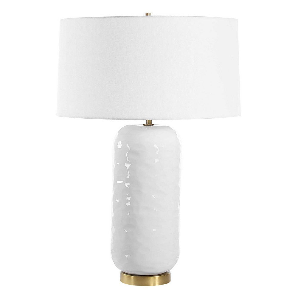 Uttermost Iona White Glaze Table Lamp UT-30450