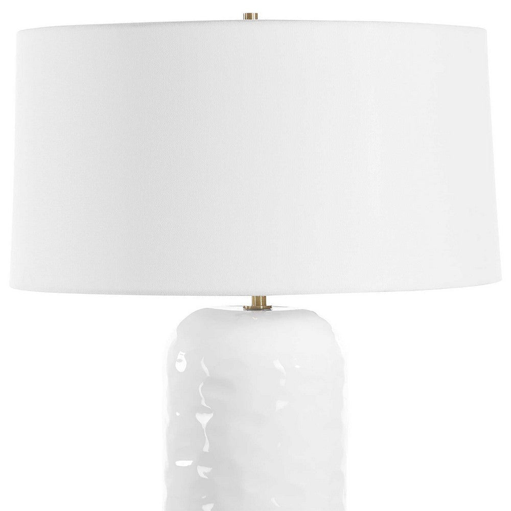 Uttermost Iona White Glaze Table Lamp UT-30450