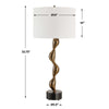 Uttermost Remolino Bronze Table Lamp