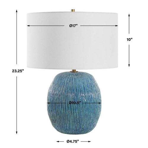 Uttermost Elysia Textured Table Lamp