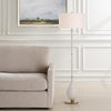 Uttermost Dewdrop Ivory Floor Lamp