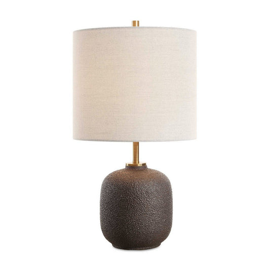 Uttermost Blacktop Textured Buffet Lamp