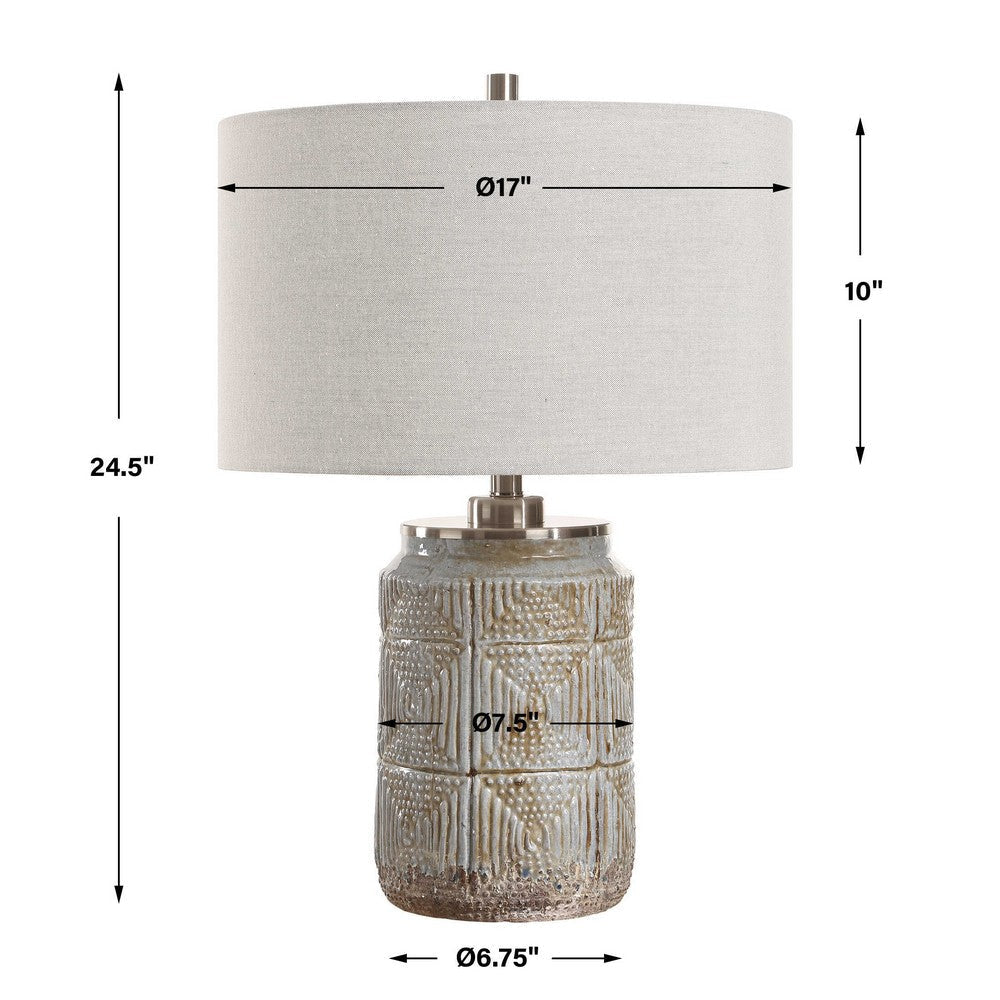 Uttermost Graydon Gray Table Lamp UT-30464