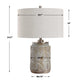Uttermost Graydon Gray Table Lamp UT-30464