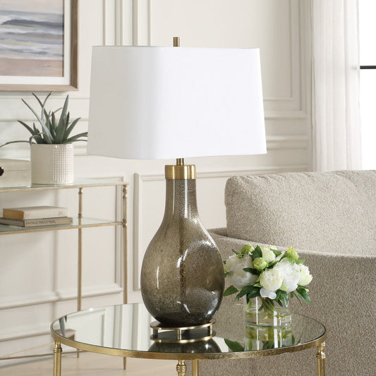 Uttermost Shyla Dark Glass Table Lamp