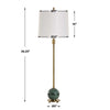 Uttermost Bledel Brass Buffet Lamp UT-30466