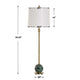 Uttermost Bledel Brass Buffet Lamp UT-30466