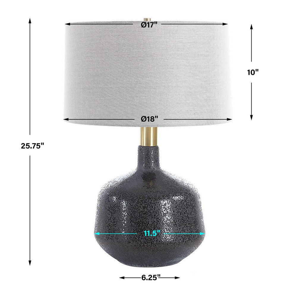 Uttermost Flanagan Mottled Gloss Table Lamp UT-30470