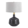 Uttermost Flanagan Mottled Gloss Table Lamp