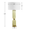 Uttermost Mirah Olive Glass Table Lamp UT-30471