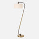 Uttermost Irwin Curved Brass Floor Lamp UT-30476