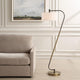Uttermost Irwin Curved Brass Floor Lamp UT-30476