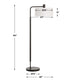 Uttermost Richie Black Floor Lamp UT-30477
