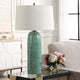 Uttermost Andale Crackled Teal Table Lamp