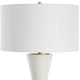 Uttermost Ridgeline Matte White Table Lamp UT-30482