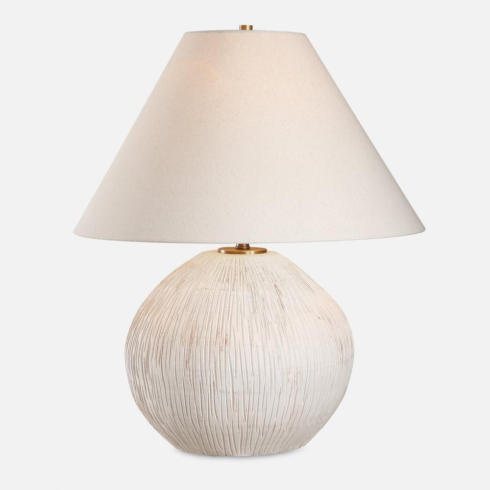 Uttermost Meryl Aged White Table Lamp UT-30490
