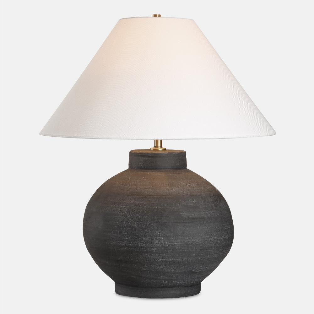Uttermost Tramore Rustic Charcoal Table Lamp UT-30491