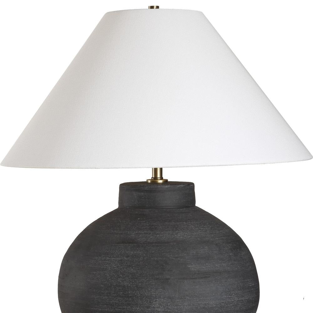 Uttermost Tramore Rustic Charcoal Table Lamp UT-30491