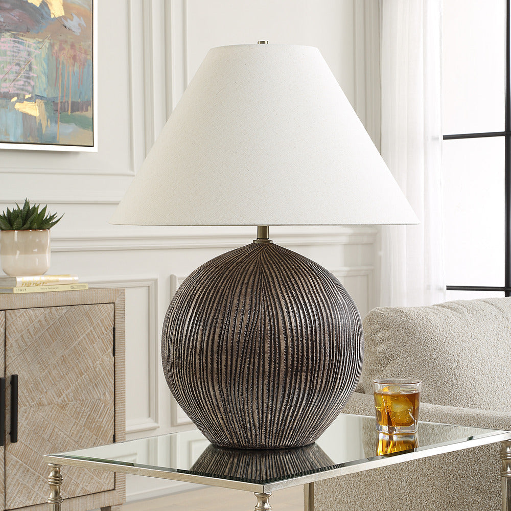 Uttermost Sayre Dark Brown Table Lamp UT-30492