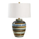Uttermost Judarn Blue Brown Table Lamp UT-30493