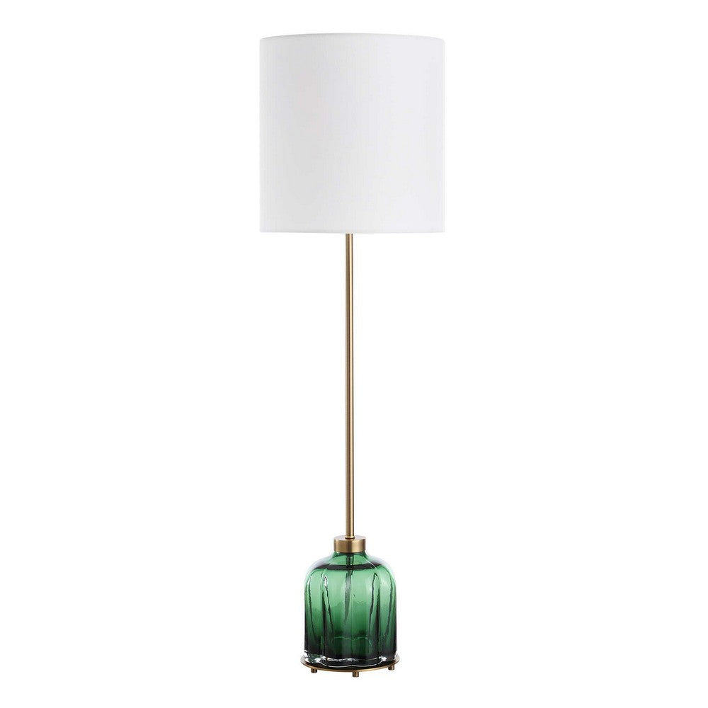Uttermost Lois Green Glass Buffet Lamp UT-30504-1