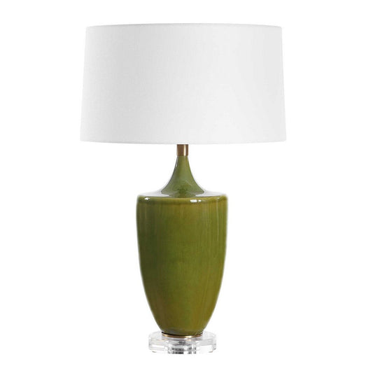 Uttermost Adela Moss Green Table Lamp