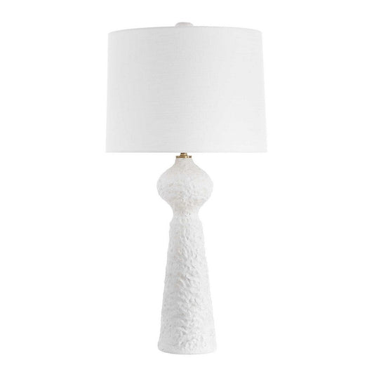 Uttermost Sonata Textured White Table Lamp