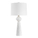 Uttermost Sonata Textured White Table Lamp