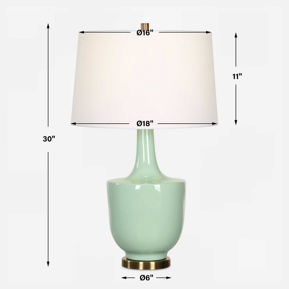 Uttermost Kyla Mint Green Table Lamp UT-30512-1