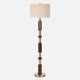 Uttermost 30516-1 Stacked - 1 Light Floor Lamp-62.5 Inches Tall and 18 Inches Wide UT-30516-1
