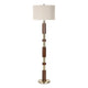 Uttermost 30516-1 Stacked - 1 Light Floor Lamp-62.5 Inches Tall and 18 Inches Wide UT-30516-1