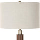 Uttermost 30516-1 Stacked - 1 Light Floor Lamp-62.5 Inches Tall and 18 Inches Wide UT-30516-1