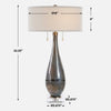 Uttermost Cardoni Smoke Table Lamp UT-30518