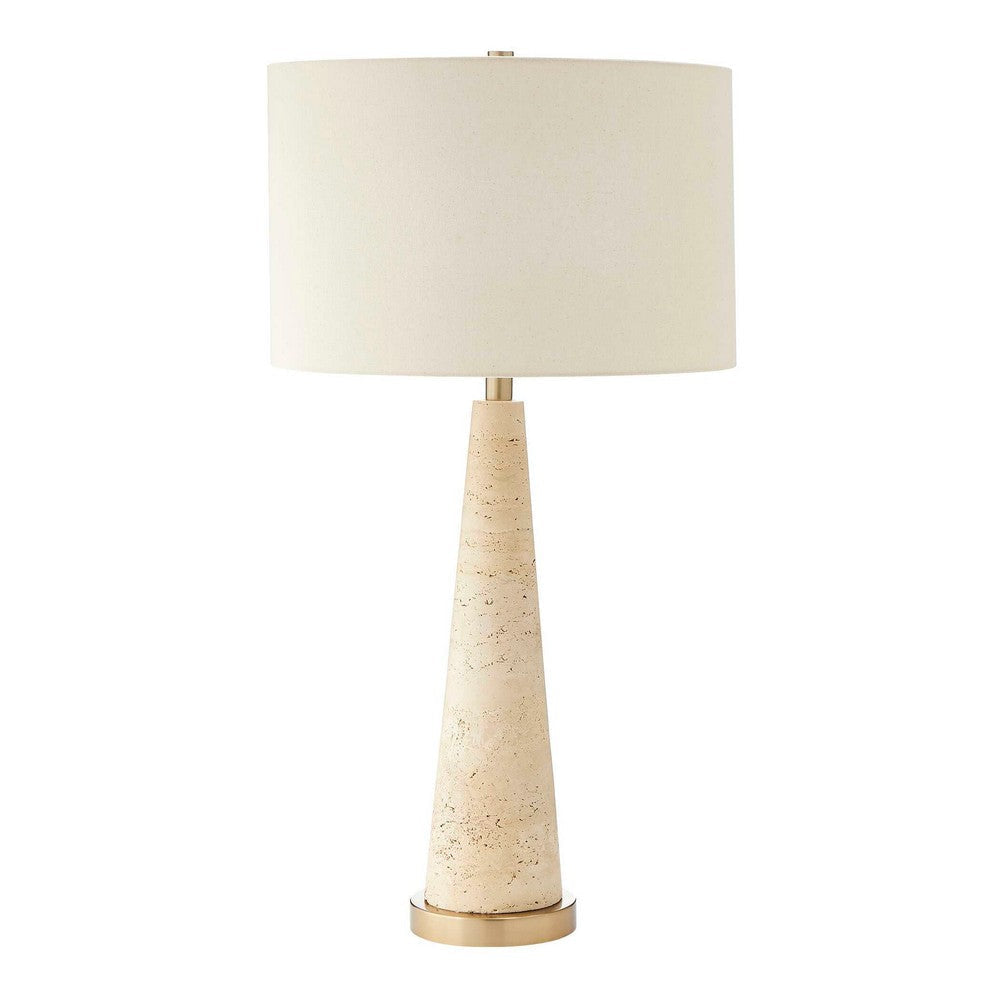 Uttermost Perkins Travertine Table Lamp UT-30536-1