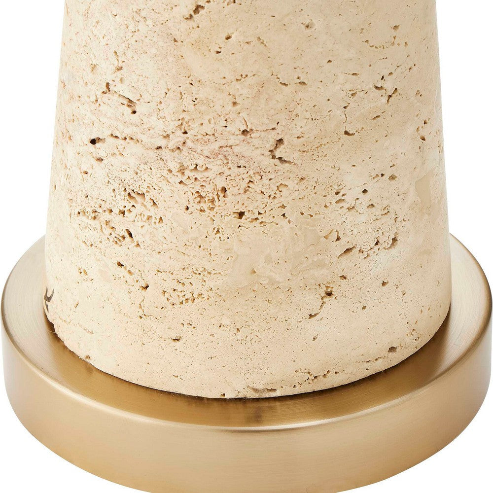 Uttermost Perkins Travertine Table Lamp UT-30536-1