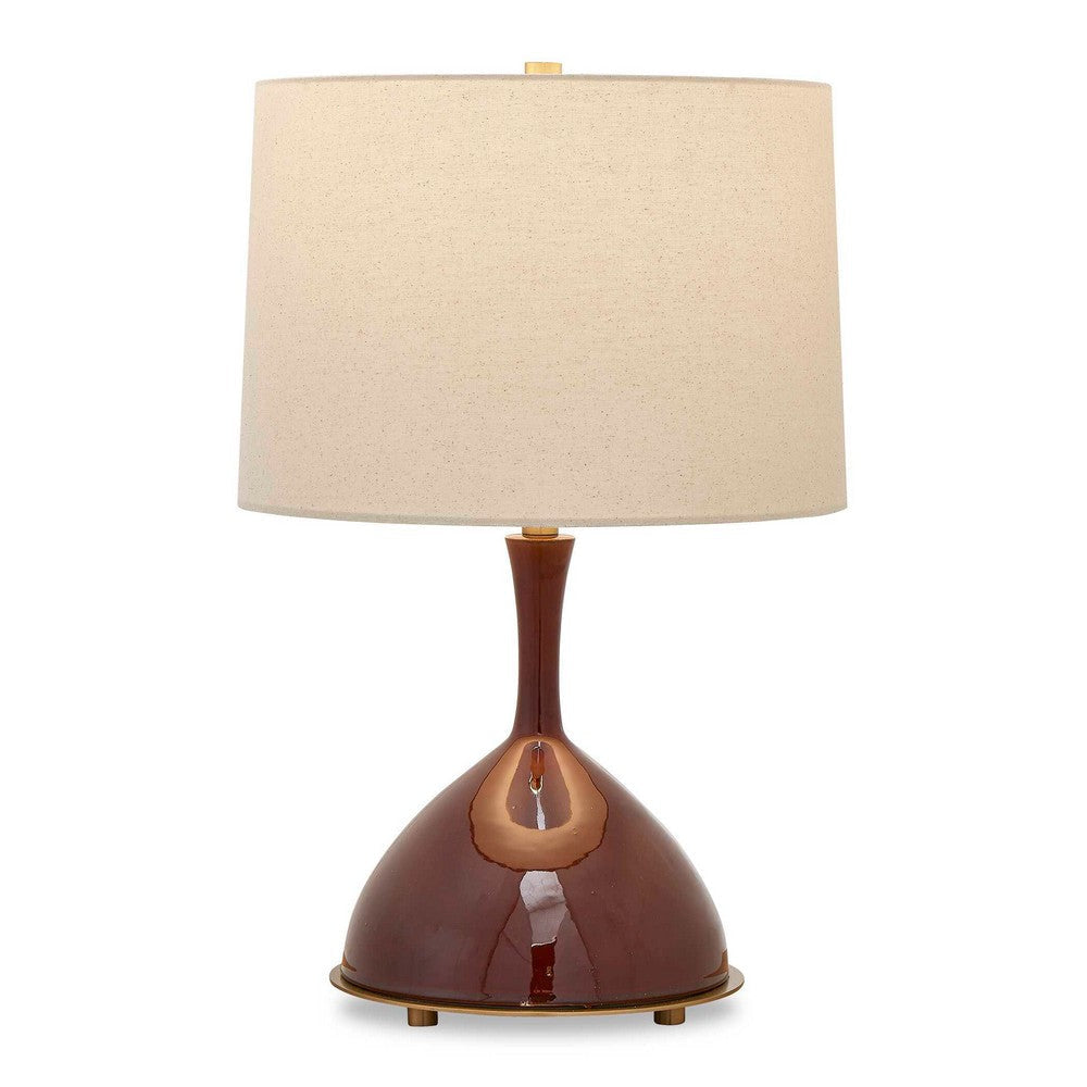 Uttermost Colette Burgundy Table Lamp