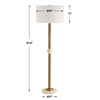 Uttermost Hudson Gold Floor Lamp UT-30547-1