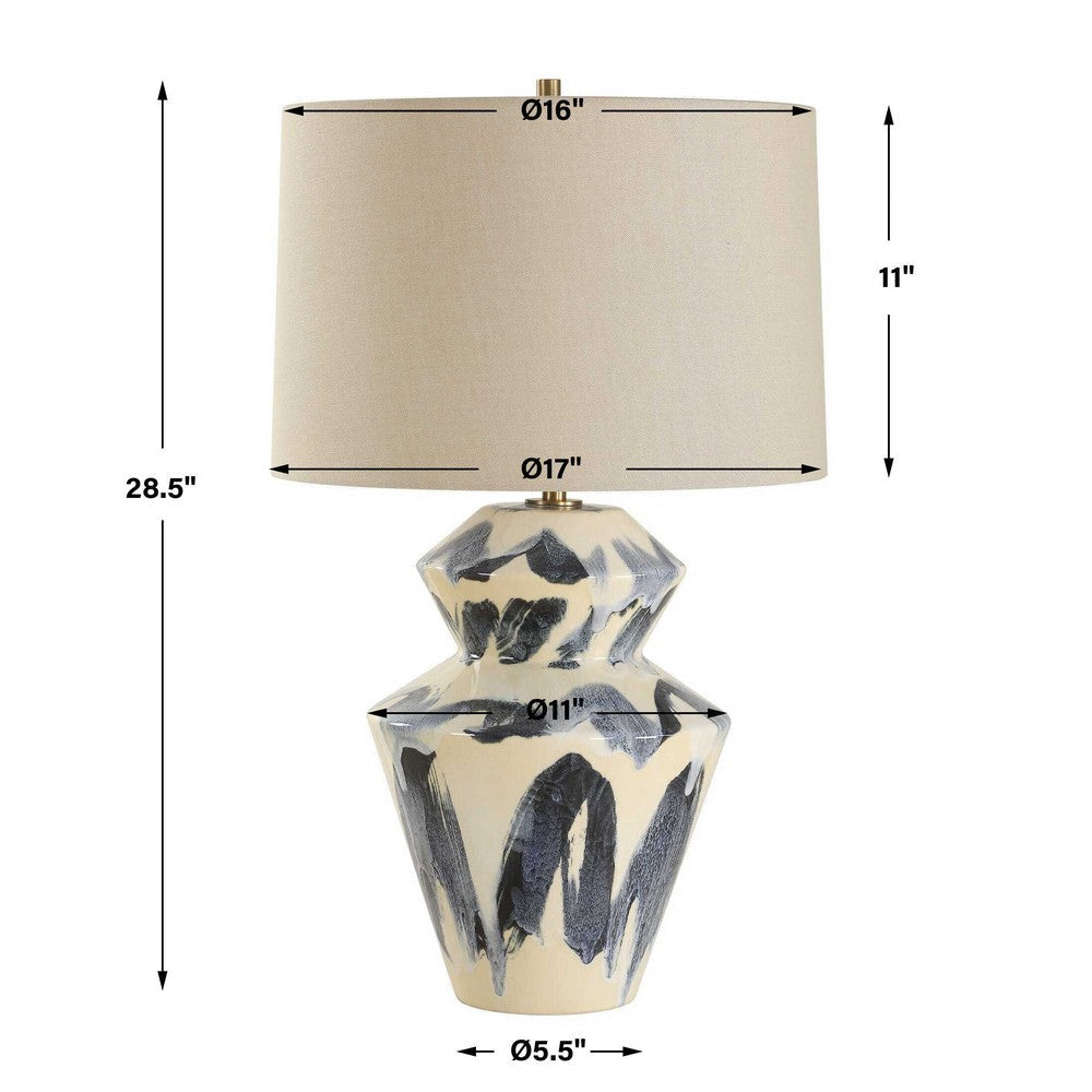 Uttermost Oranda Abstract Geometric Table Lamp UT-30548-1
