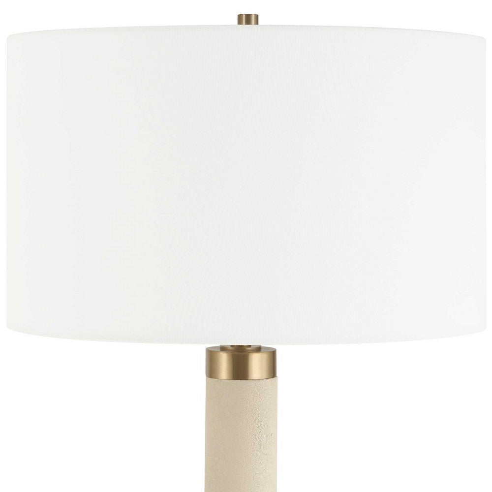 Uttermost Wessex White Floor Lamp UT-30551