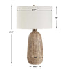 Uttermost Napier Earthy Brown Table Lamp UT-30552