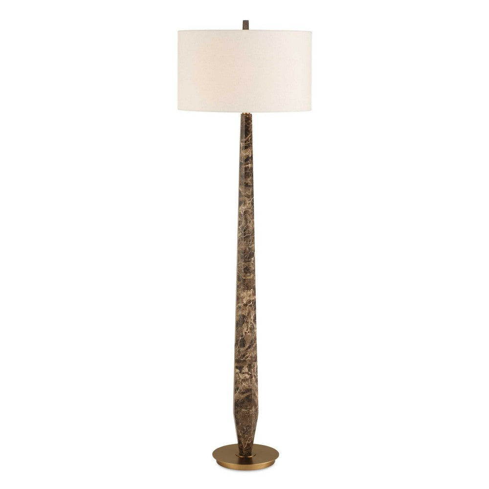 Uttermost Tyree Brown Marble Floor Lamp UT-30553
